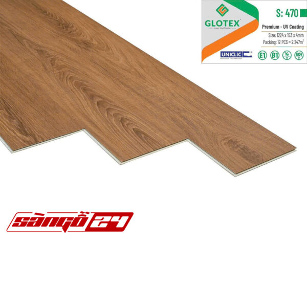 Sàn nhựa Glotex 4mm S470
