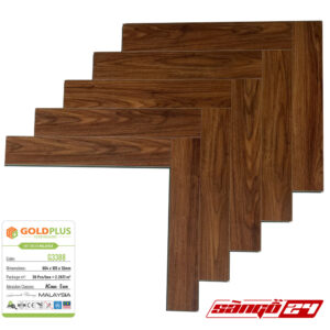 Sàn gỗ Goldplus xương cá G3388